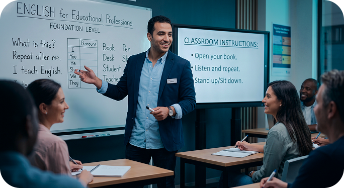 English for Educational professions (المستوى التأسيسي)